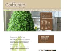 Tablet Screenshot of coiffurium.com